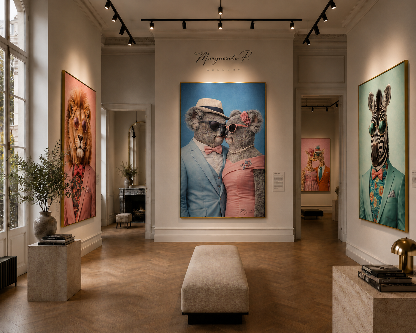 Pourquoi les portraits animaliers anthropomorphiques séduisent les amateurs d’art ?