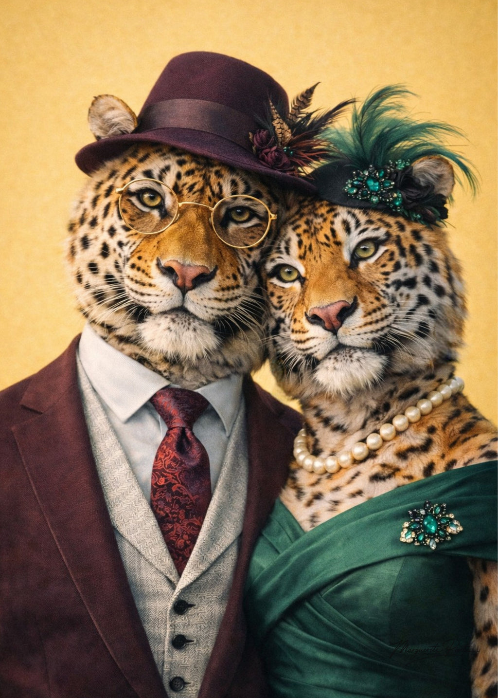 Leopard by Marguerite P.