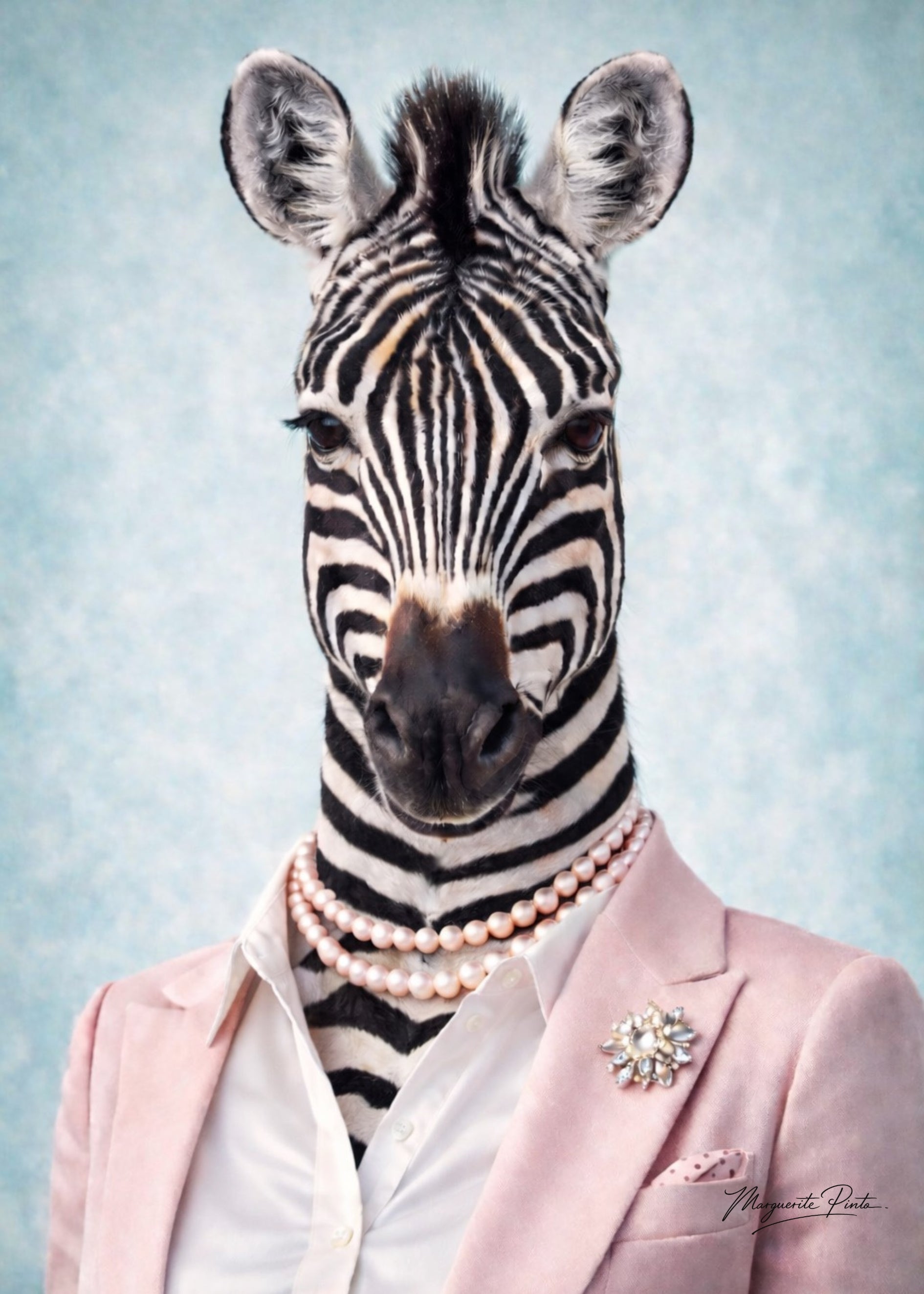 Zèbre Femelle by Marguerite P.