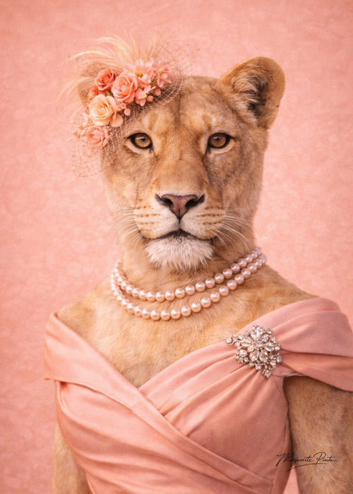 Portrait Femelle Lion by Marguerite P.